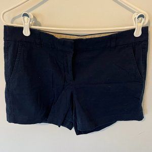J. Crew women's shorts navy blue size 10